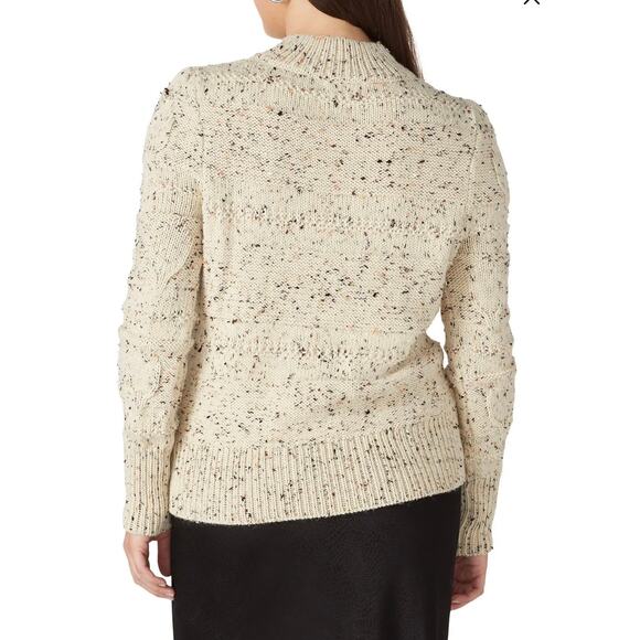 Nicholas Cream Viera Alpaca Sweater XL - Picture 2 of 14